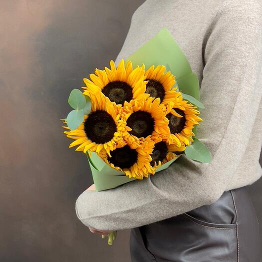 Ramo de girasol 7pcs