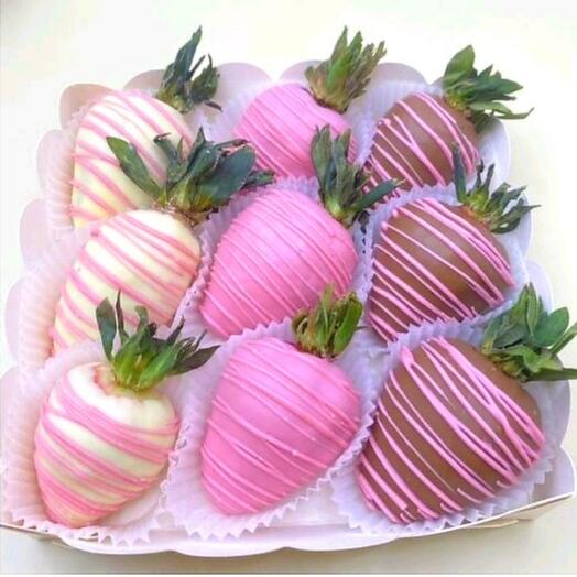 Клубника в шоколаде 9 шт