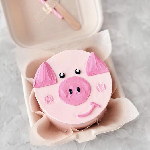 Бенто торт (Поросёнок)