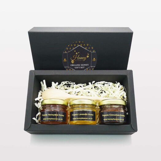 Organic honey gift set