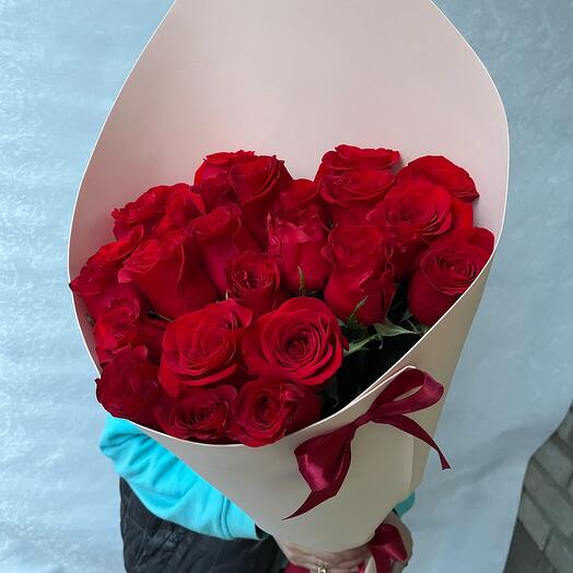 Розы 25 штук 70 см