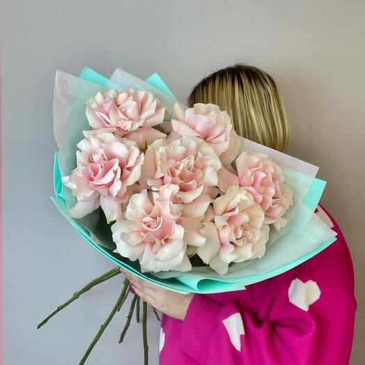 Кружевные французские розы 7 штук. VKF 42