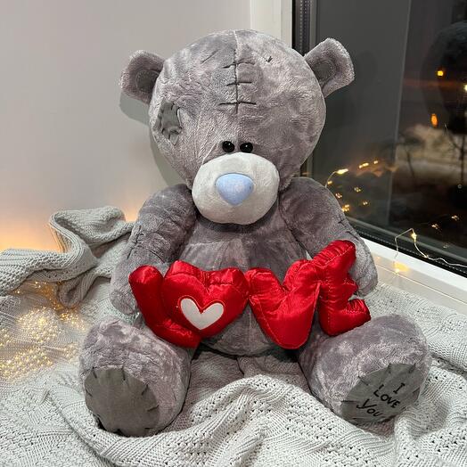 Плюшевый медведь «Love»