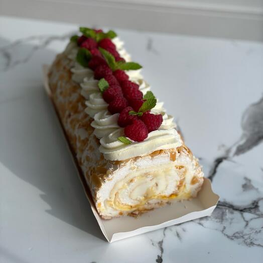 Меренговый рулет