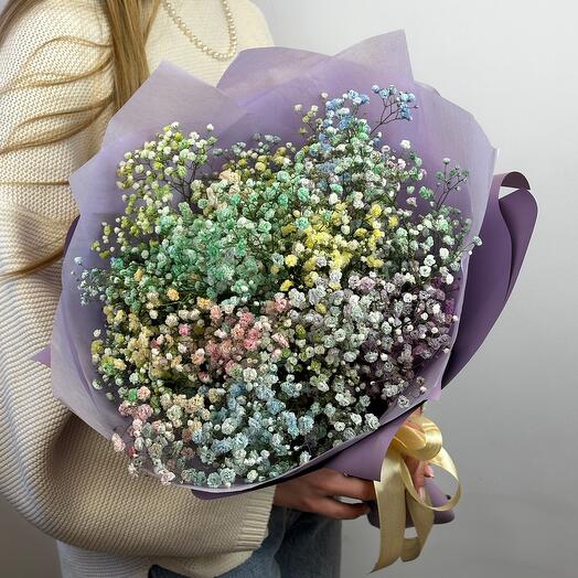 Bouquet of gypsophila