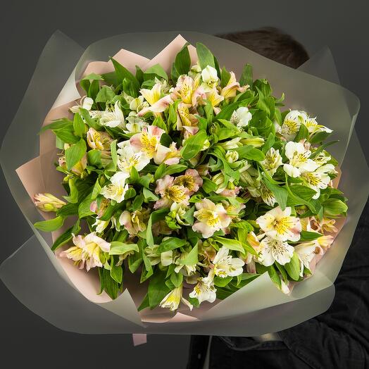 Монобукет  из альстромерии 🌸