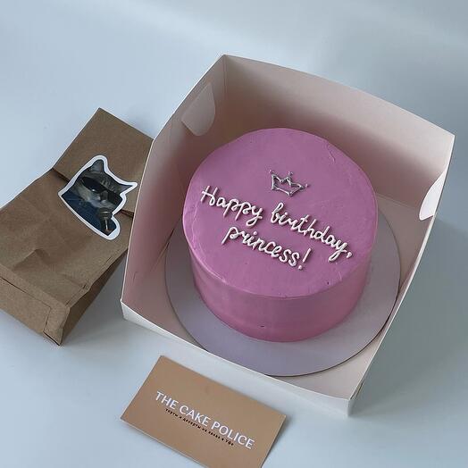 Бенто-торт "Happy birthday, princess"