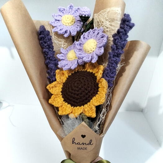 PURPLE - SUNFLOWER BOUQUET