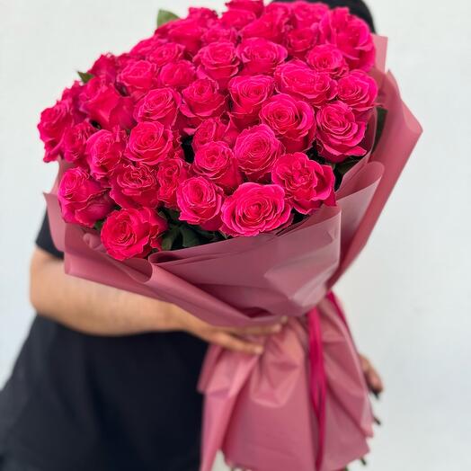 Розы голландские /эквадорские 49шт