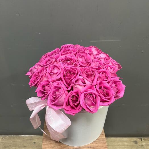 Бокс из 25 кенийских роз