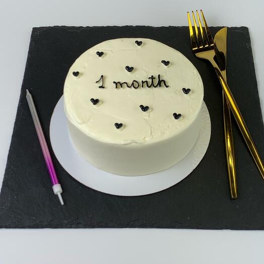 Бенто тортик на 1 месяц малышу One month