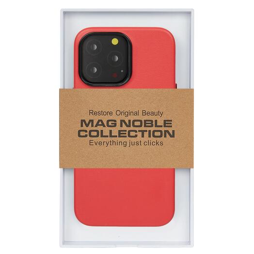 Чехол с MagSafe для iPhone 15 Pro MAG NOBLE COLLECTION-Красный