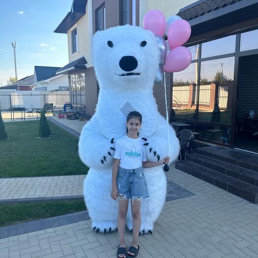 Поздравление от Белого Мишки