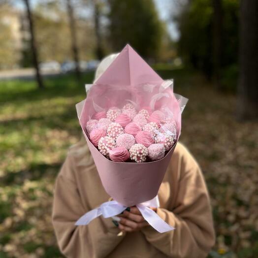 Букет "розовое облако"