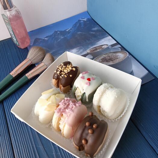 Conjunto de macarrones 6 sabores surtidos esposa
