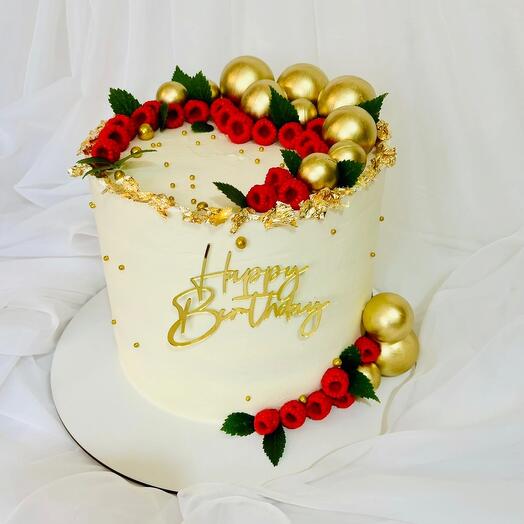 Торт 2,5 кг «Happy birthday
