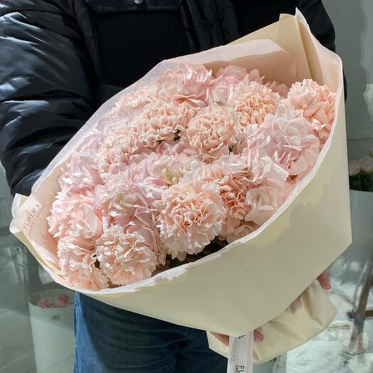 Дуо гортензия и диантус