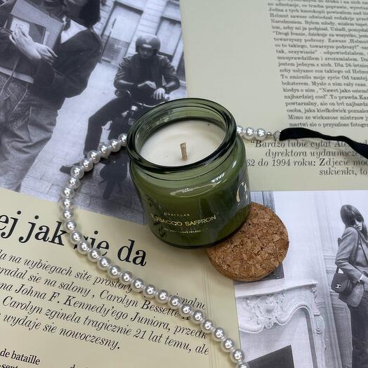 Аромасвеча «Tobacco Saffron»