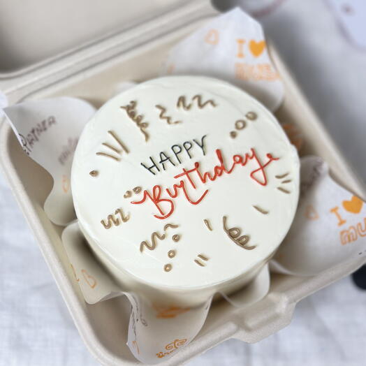 Бенто торт happy birthday