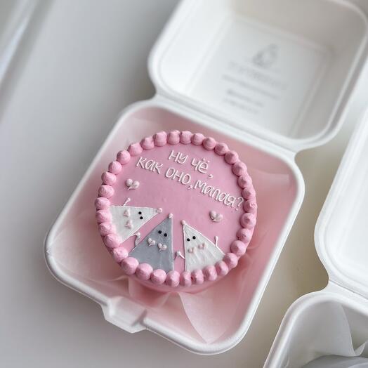 Бенто торт с крысами