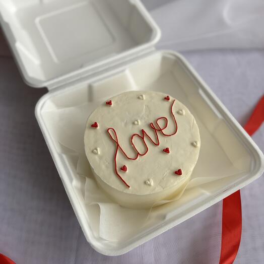Бенто торт «Love»