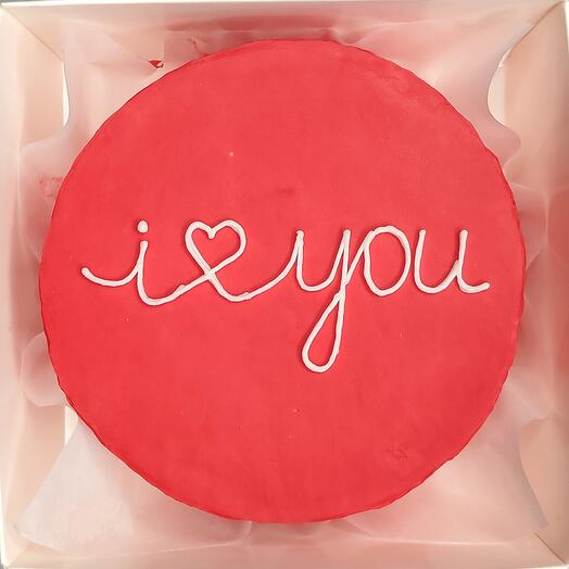 Бенто торт i love you