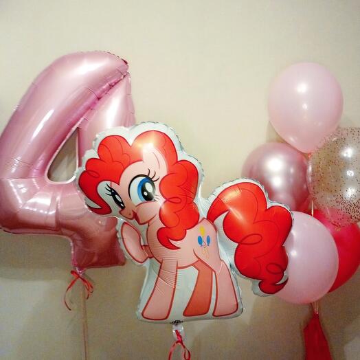 Шары для девочки Пони Little Pony
