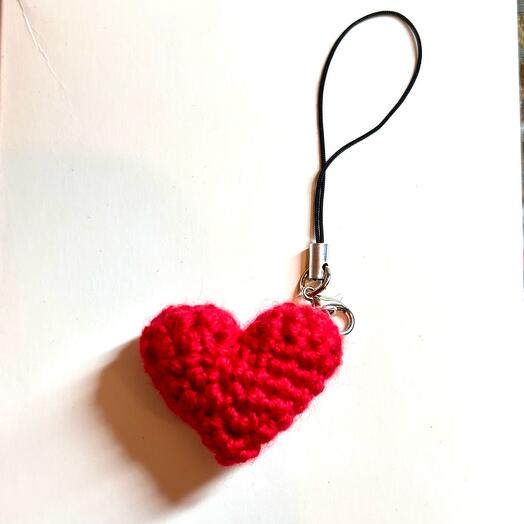 Red heart trinket