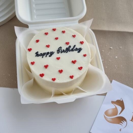 Бенто торт "Happy birthday"