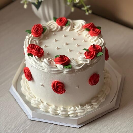 Торт на праздник в стиле Ламбет