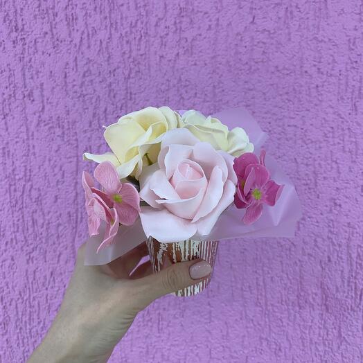 Мини букет для мамы, бабушки