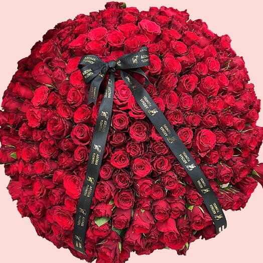 Luxuriant 301 Roses Bouquet