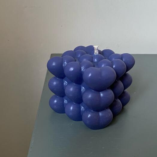Свеча Куб Big Blue