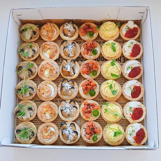 Гастробокс "Тарталетки" 36 шт