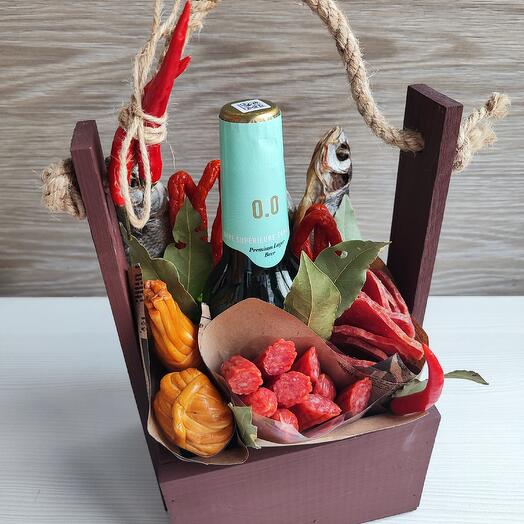 Пивной ящик подарок папе мужу брату другу