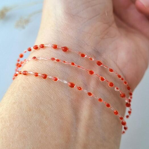 Браслет Blood drops