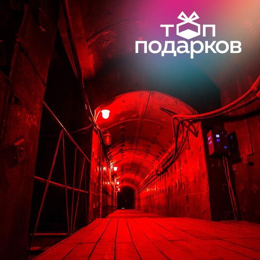 Подарочный сертификат Экскурсия в бункер для взрослого Гриф снят, будний день (70 мин.)