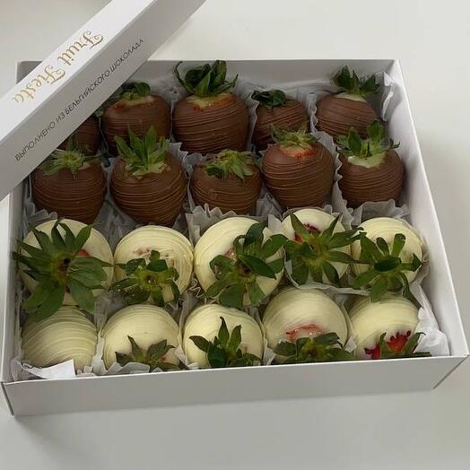 Fresas cubiertas de chocolate
