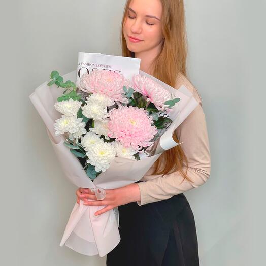 Букет хризантем