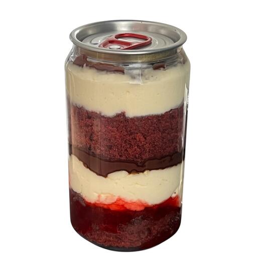 Red Velvet Cake in Can