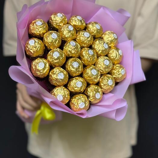Букет из конфет Ferrero Rocher