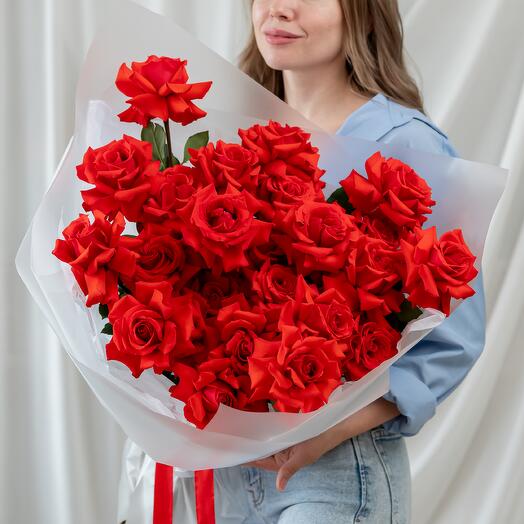 Букет из 25 роз Нина Сибирис
