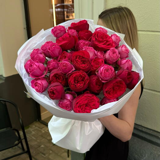 Peony roses mix