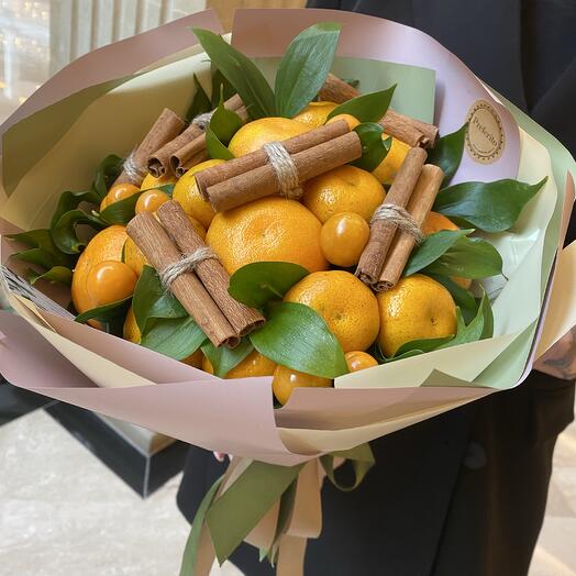 Съедобный букет «Мандарин»