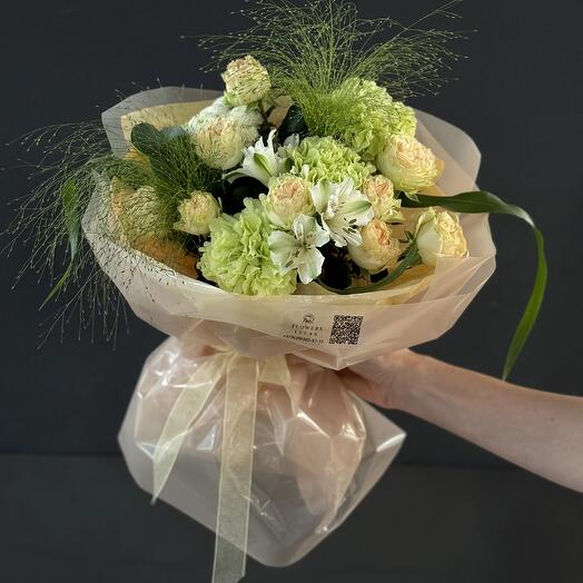 Букет в природных оттенках