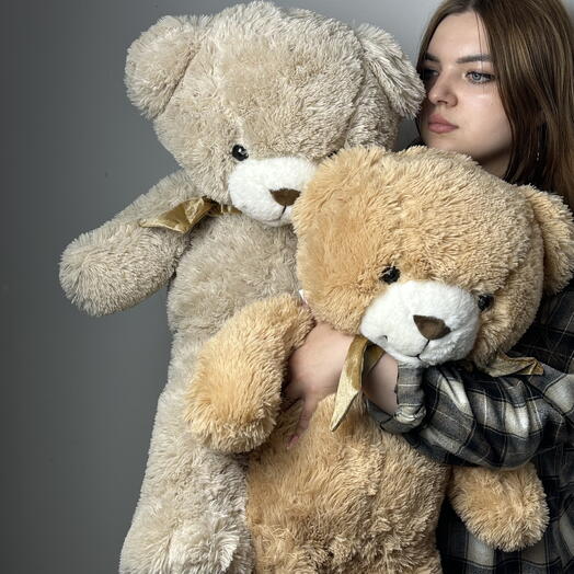 Mascote pelúcia ursinho Doży