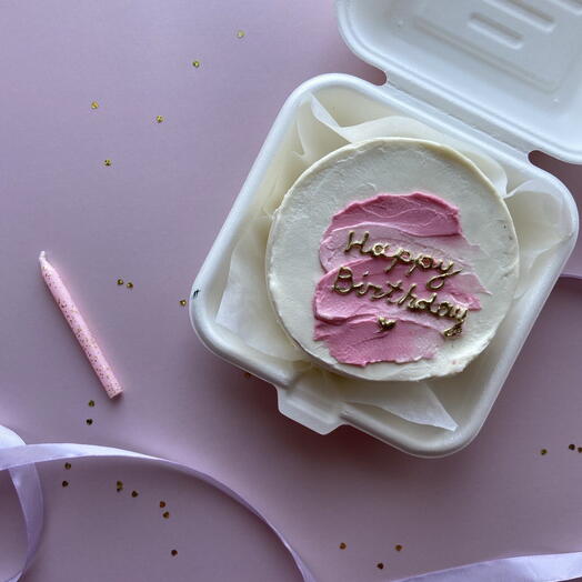 Бенто торт «Happy birthday