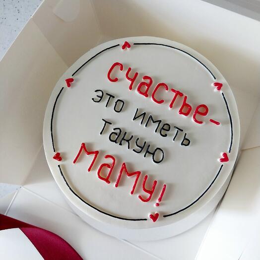 Бенто-торт маме
