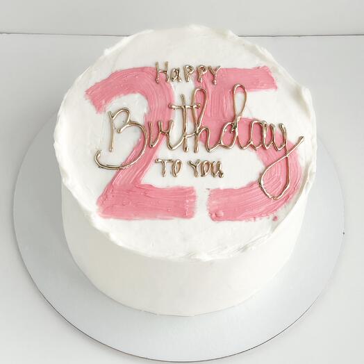 Торт «happy birthday to you»