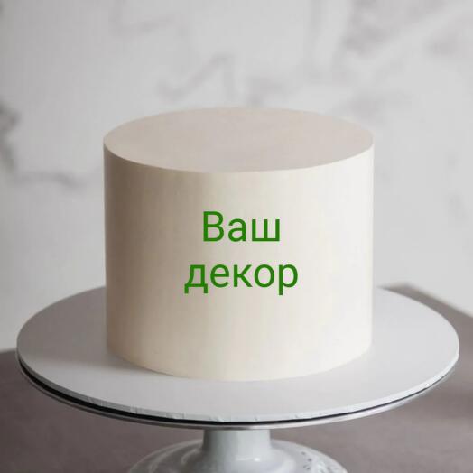 Торт 3 кг с любым оформлением